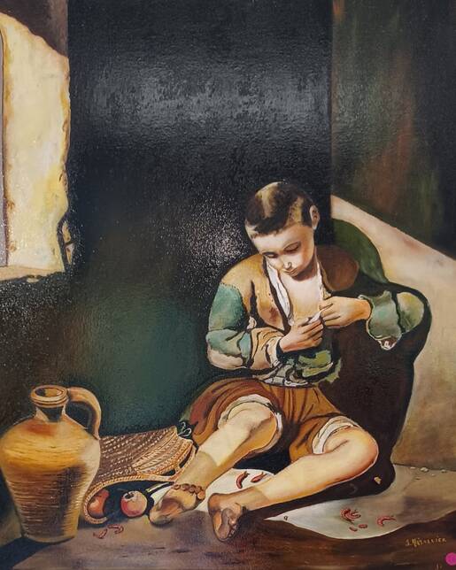 Exposition de peinture de l'association Les Contemporains