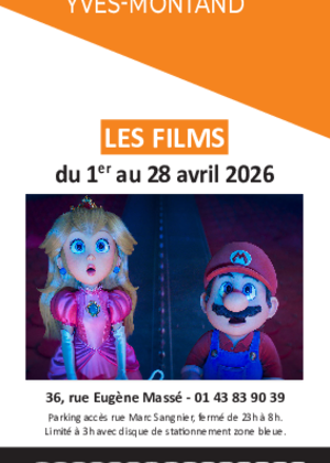 Couverture de Programmation du 1er au 28 avril 2026