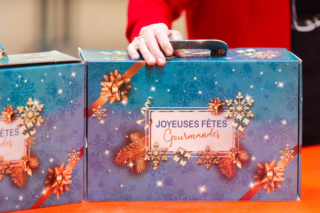 Des colis de Noël à destinations des seniors livryens