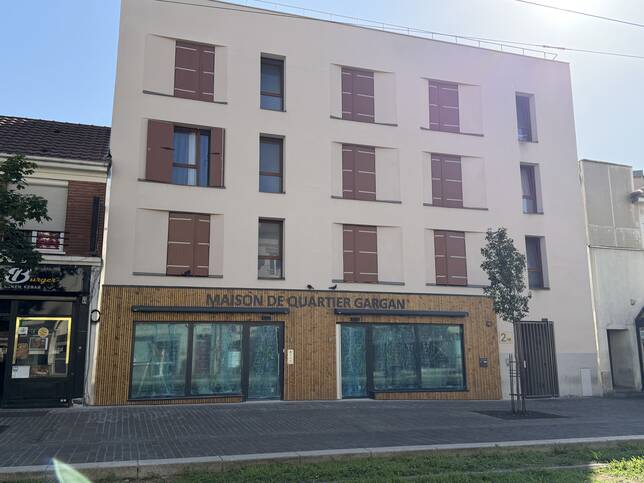 La Maison de quartier Gargan inaugurée le 10 octobre