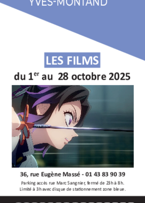 Couverture de Programmation du 1er au 28 octobre 2025